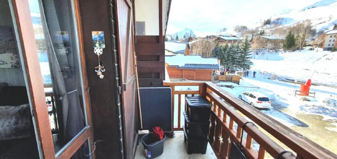 Studio 2 Alpes, Proche Lac Buissonniere, Menage Inclus, Balcon, Parking Λε Ντεζ Αλπ Εξωτερικό φωτογραφία